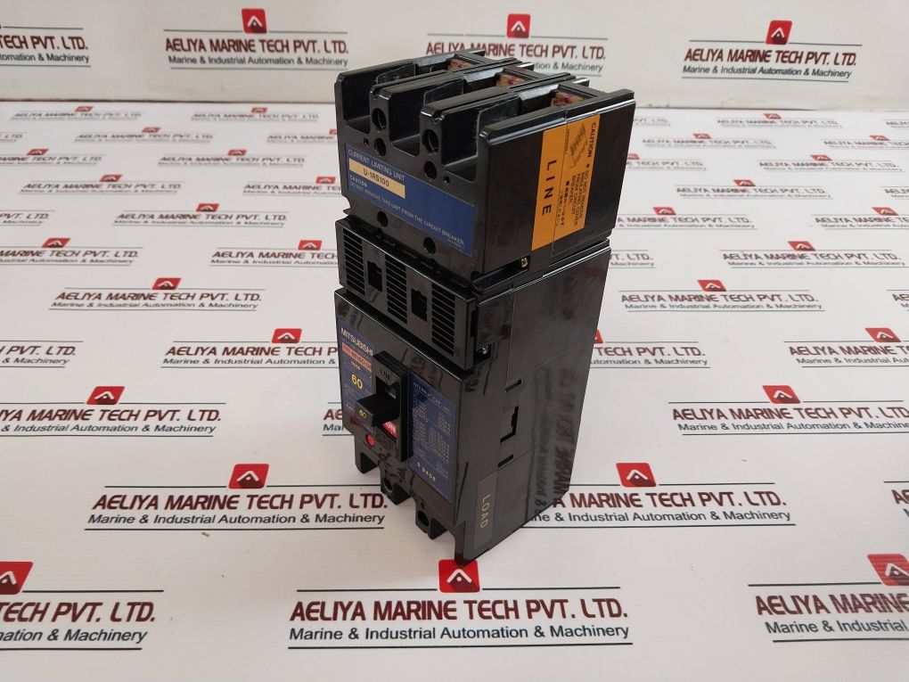 Mitsubishi Nf100-ur No-fuse Breaker 60A 690V Ac 3-pole