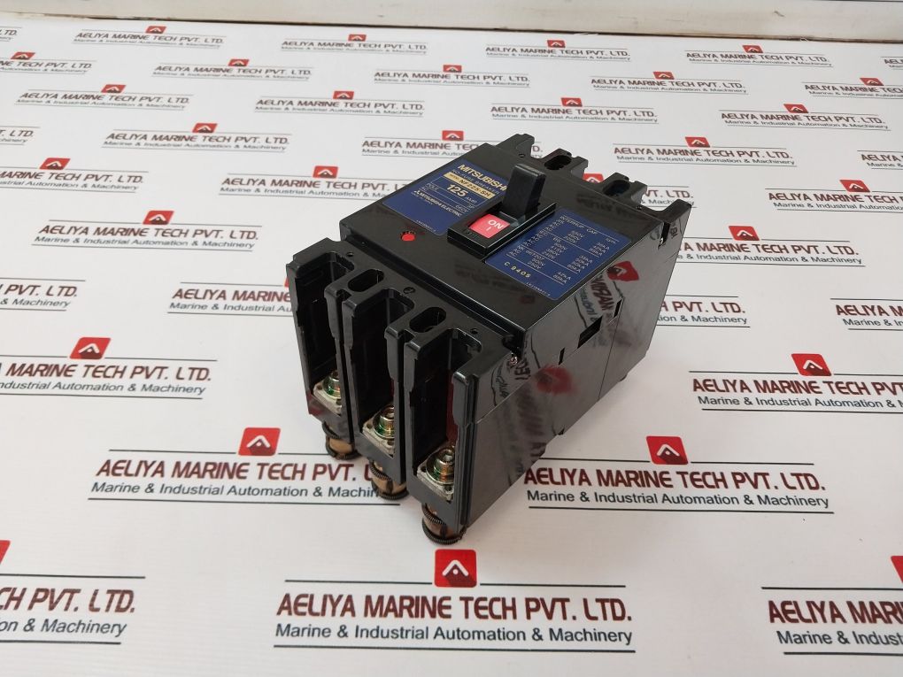 Mitsubishi Nf225-sh 3 Pole No-fuse Breaker Ac 660V 125 Amp