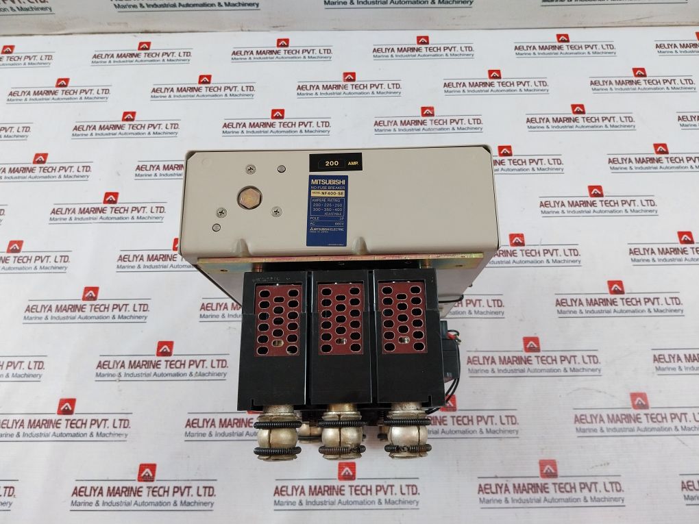 Mitsubishi Nf400-se No-fuse Circuit Breaker 200Amp 3-pole 660V