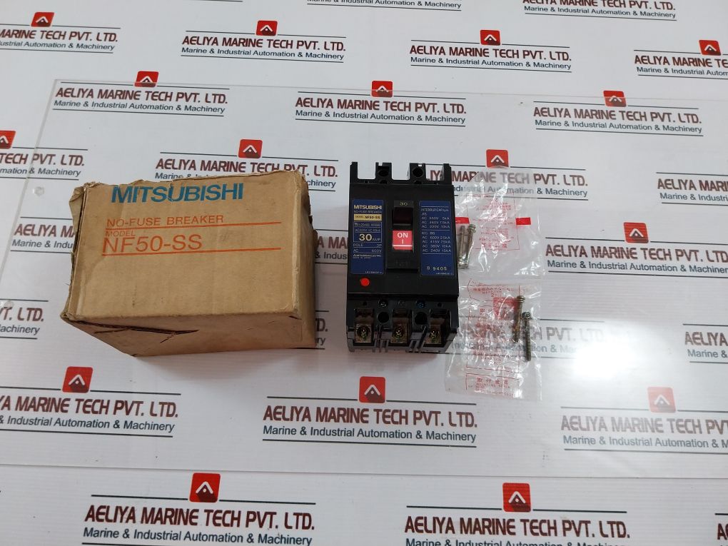 Mitsubishi Nf50-ss,41-20468 3 Pole No-fuse Breaker Ac220V 30A