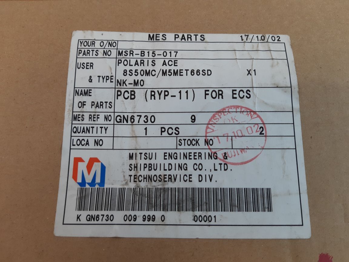 Mitsui Ryp-11 Pcb Card 2-0448