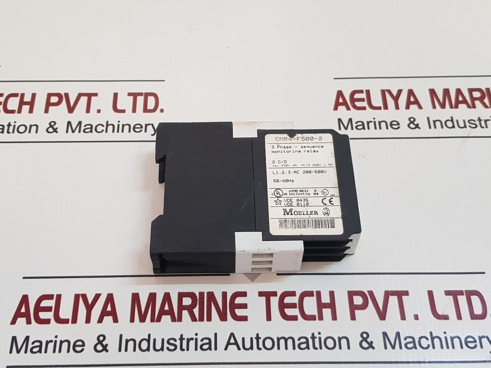 Moeller 3 Phase Sequence Monitoring Relay Emr4-f500-2