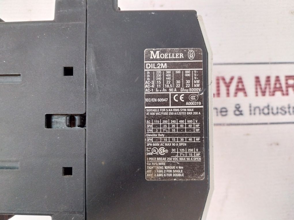 Moeller Dil2M Contactor