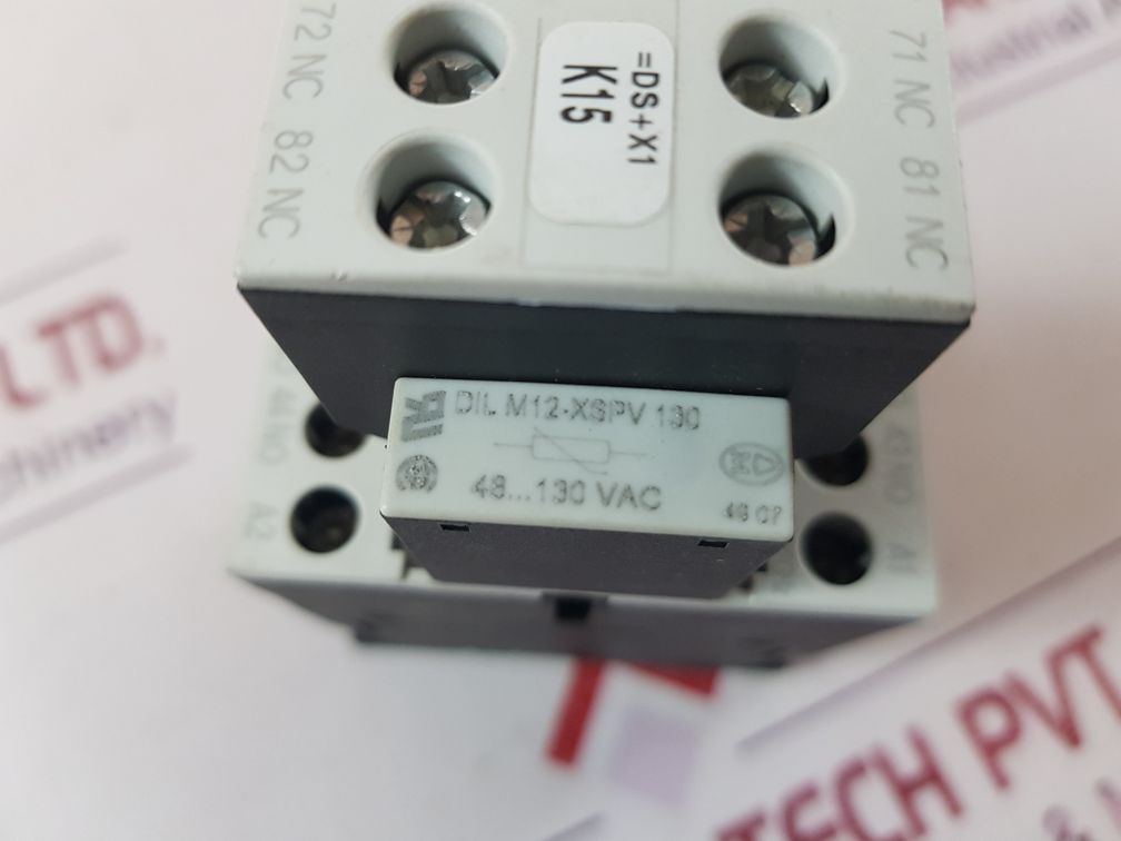 Moeller dil a-xhi04/dil a-40 dil m12-xspv 130 auxiliary contactor
