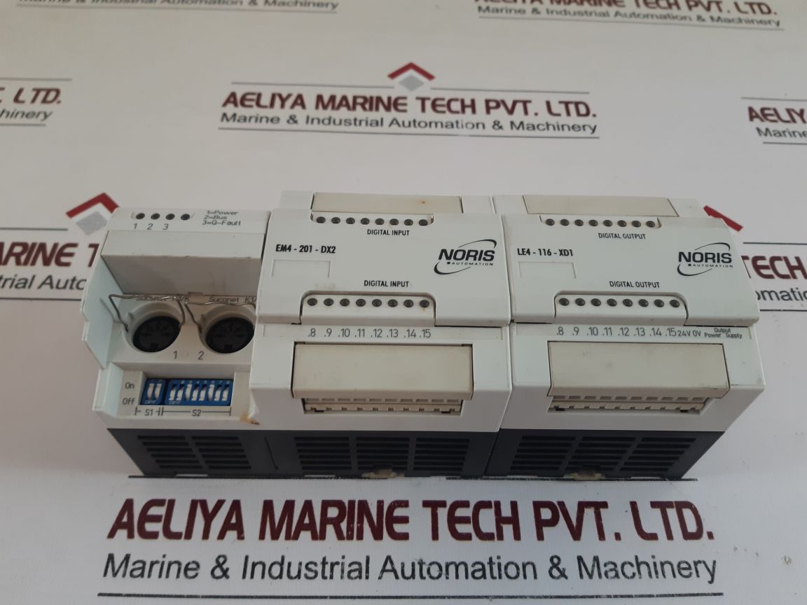 Moeller/Noris Em4-201-dx2 Digital Input/Output Module Le4-116-xd1