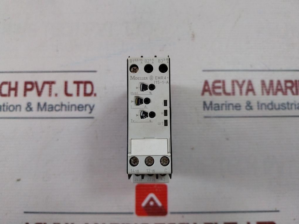 Moeller Emr4-i15-1-a Current Monitoring Relay 24V 4A