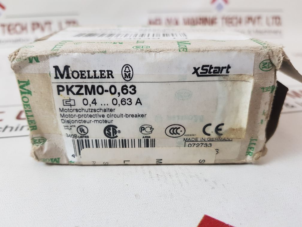 Moeller Pkzm0-0,63 Motor-protective Circuit-breaker