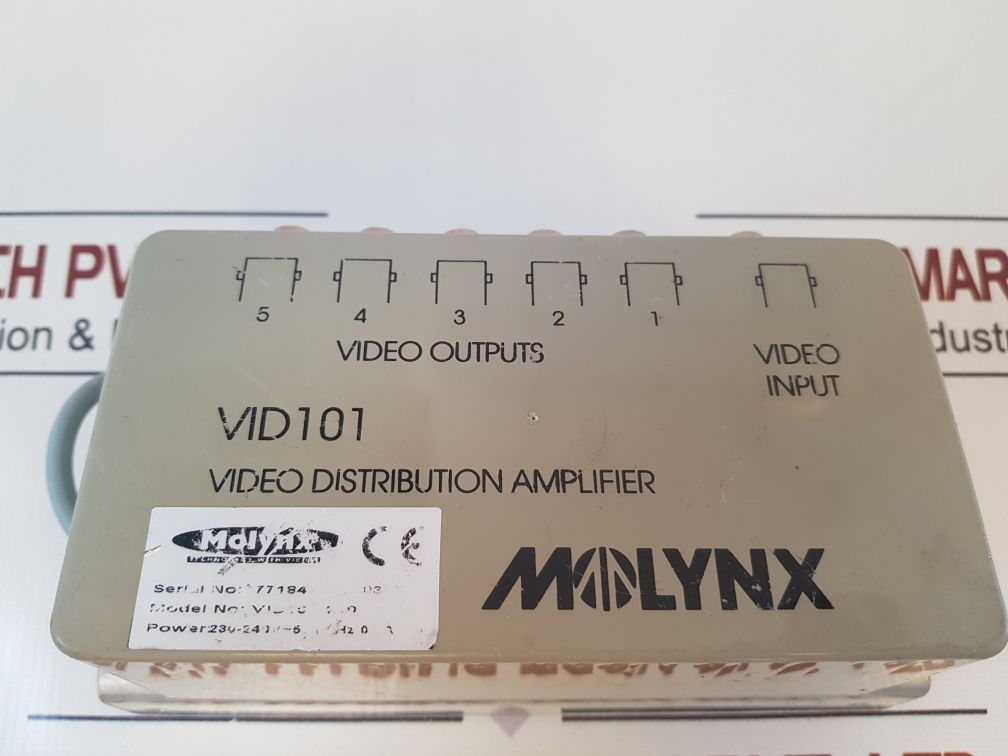Molynx Vid101 Video Distribution Amplifier