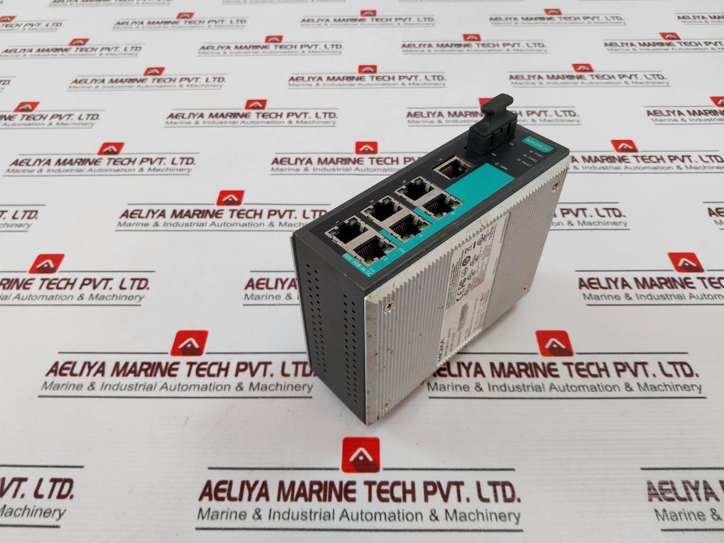 Moxa Eds-308-m-sc Ethernet Switch 3093000000041 24Vdc