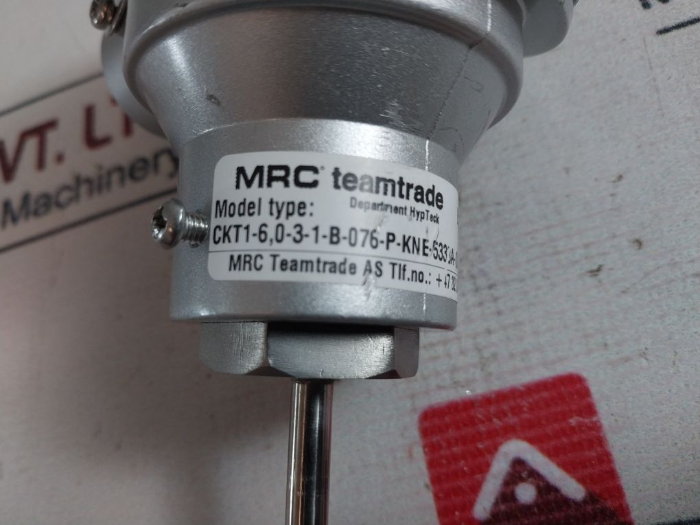 Mrc Teamtrade Ckt1-6,0-3-1-b-076-p-kne-5333A-(0/+50°C-4/20Ma) Temperature Sensor