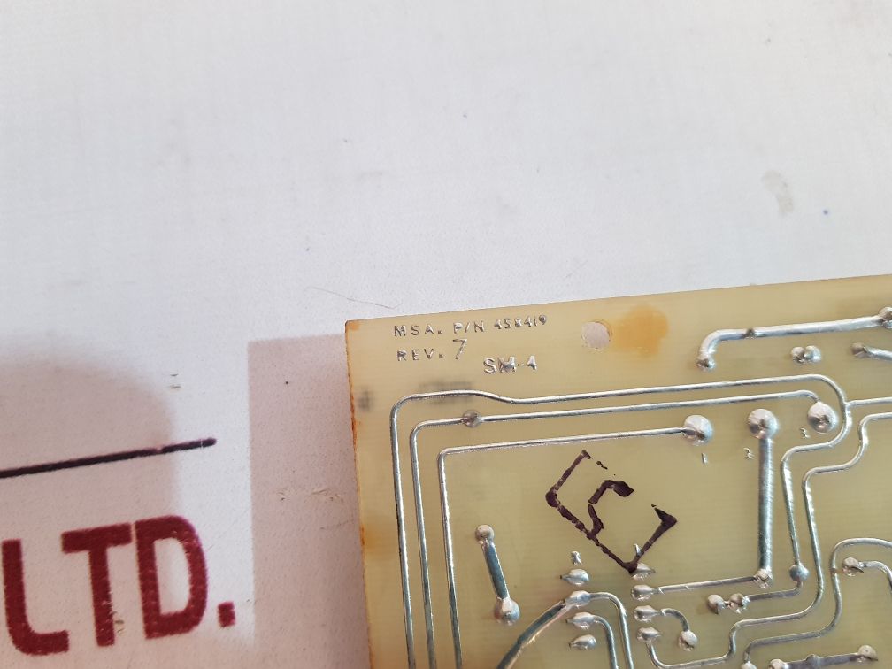 Msa. 458419 Pcb Card