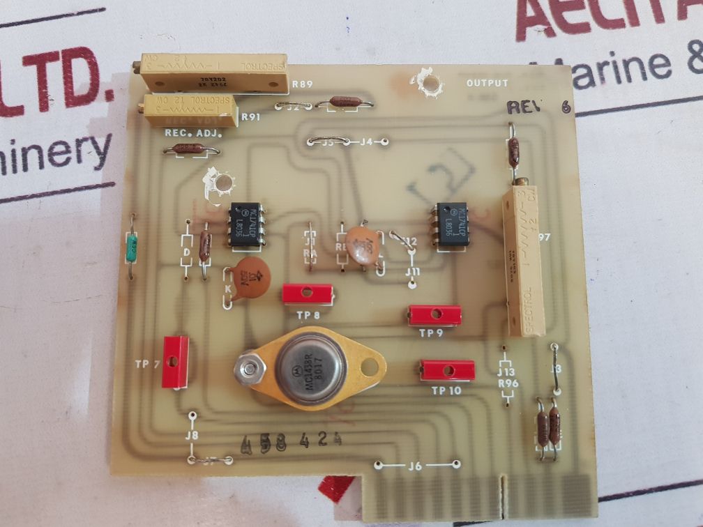 Msa. 458419 Pcb Card