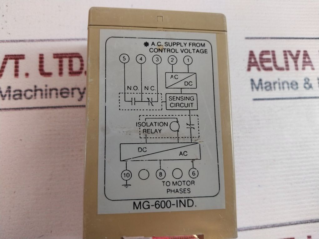 Mse Mg-600-ind Ac Insulation Fault Detector 120 Vac