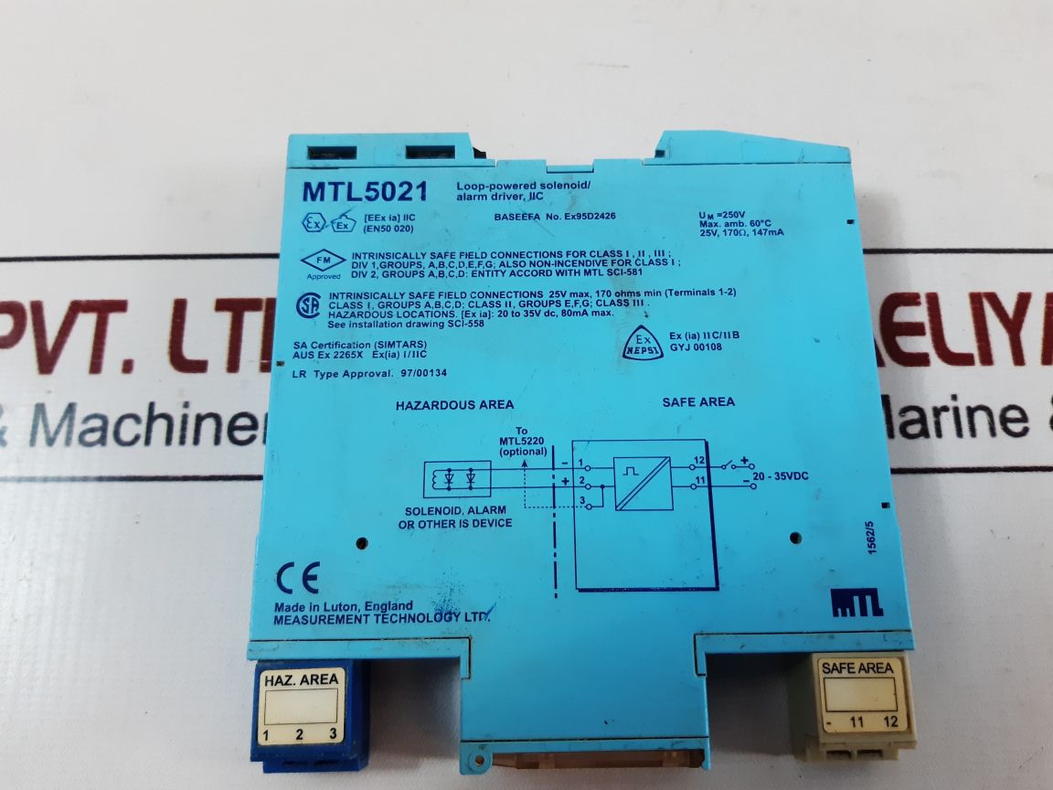 Mtl 5021 Safety Barrier Mt 0111000000
