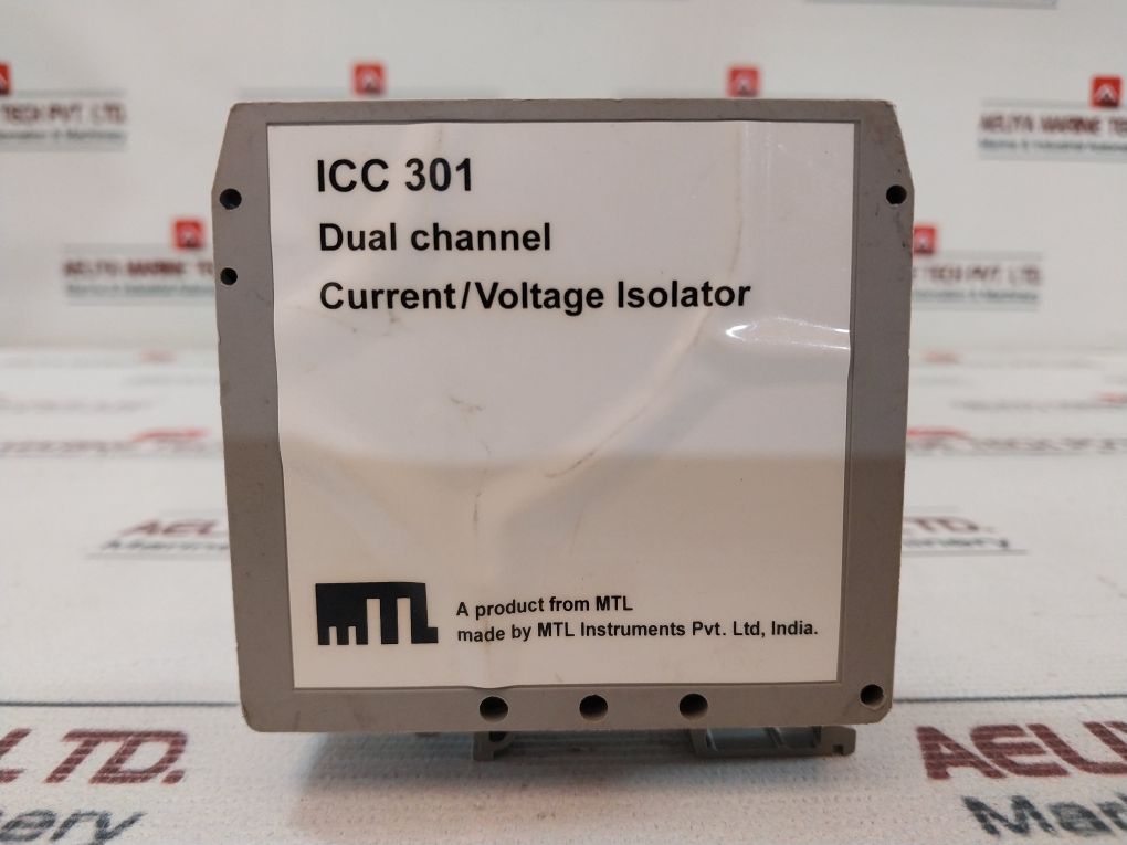 Mtl Icc 301-i9-o1 Dual Channel Current/Voltage Isolator 4-20Ma