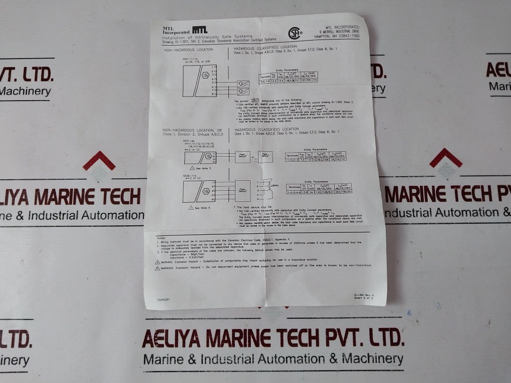 Mtl Mtl5531-11Lu Voltage/Current To Voltage Converter