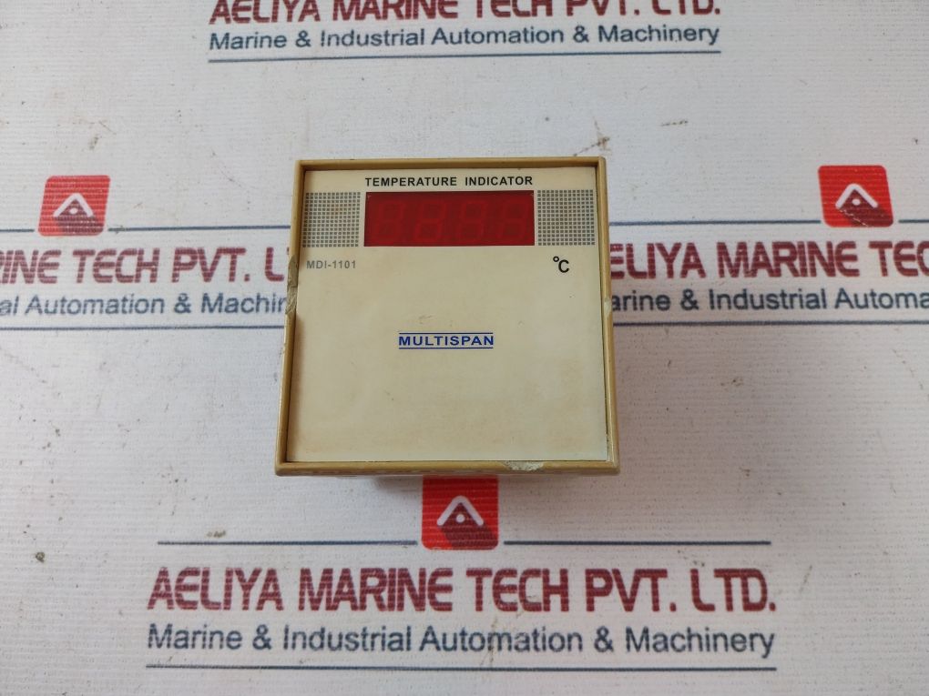 Multispan Mdi-1101 Temperature Indicator 230V Ac