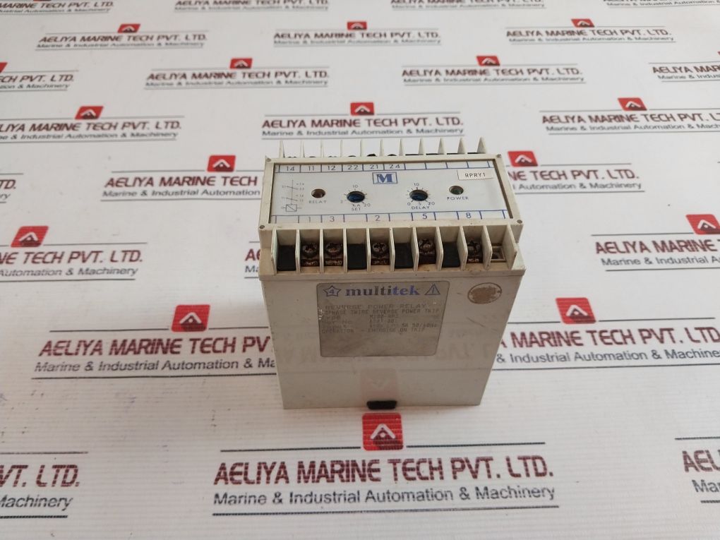 Multitek M200-rp3 Reverse Power Relay 450V L/L 5A 50/60Hz