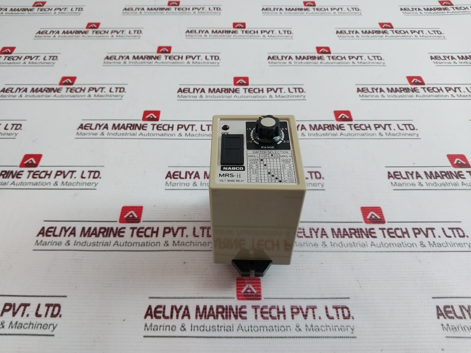 Nabco Mrs-h Volt Sense Relay 1.0-3.0, Dc24V