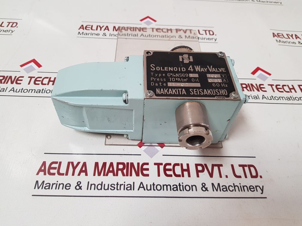 Nakakita Seisakusho 6MM Ns699 Solenoid 4 Way Valve