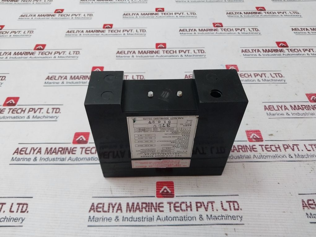 Nakakita Seisakusho Ns705-zb Zener Barrier Instrinsically Safe Solenoid Valve