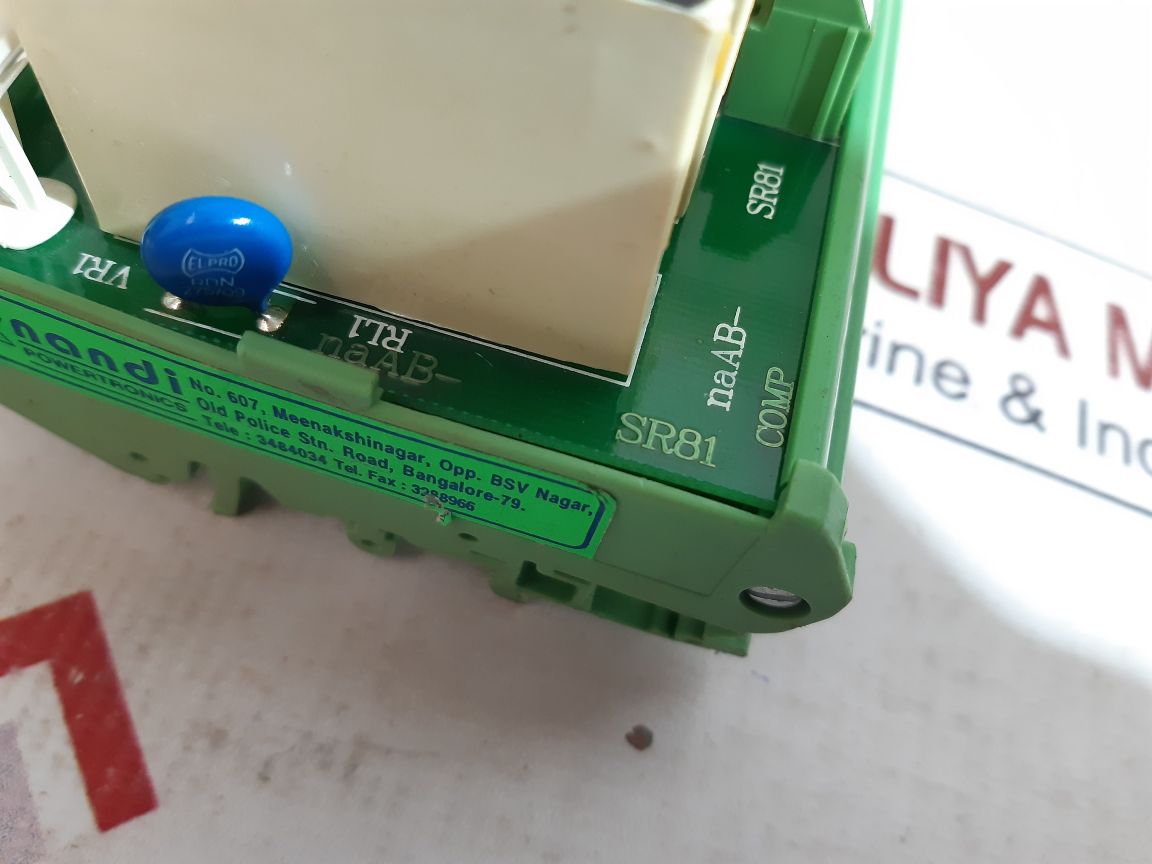 Nandi Powertronics Naab-sr81 Relay Module 220V Ac