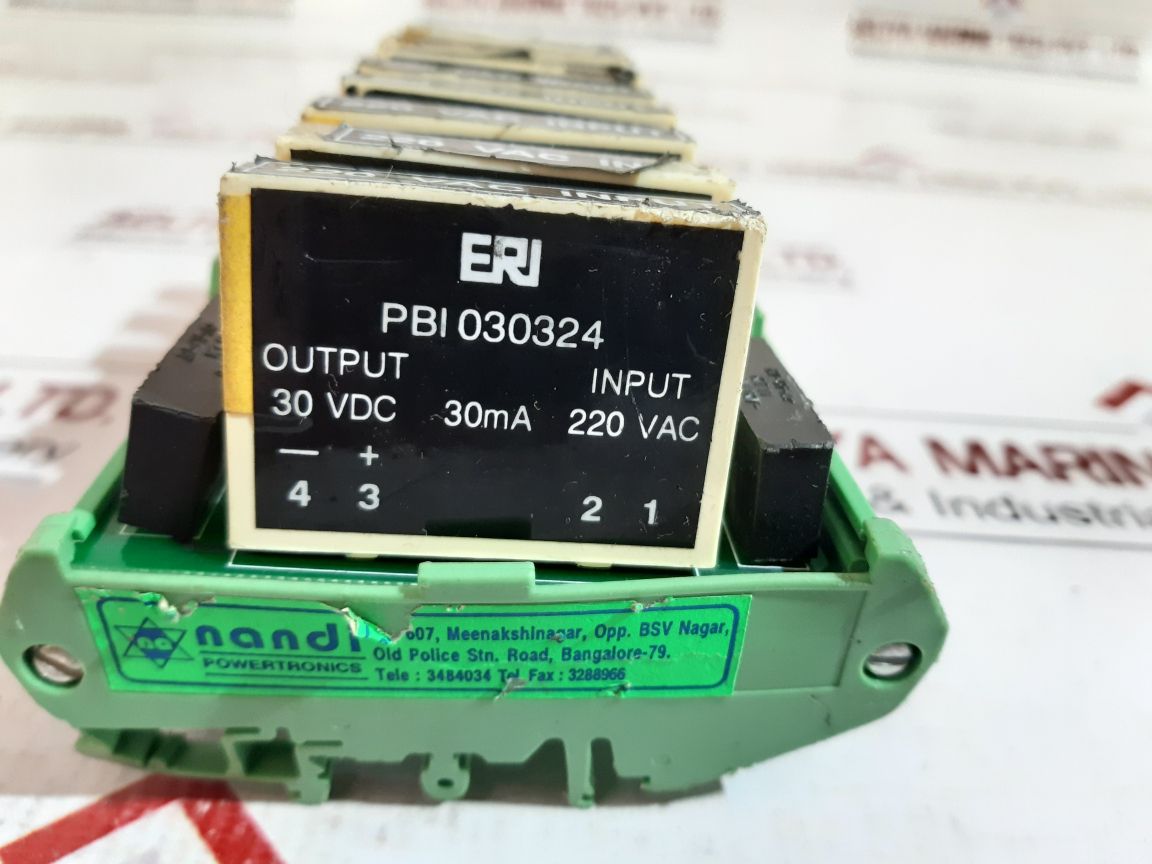 Nandi Powertronics Naab-sr81 Relay Module 220V Ac