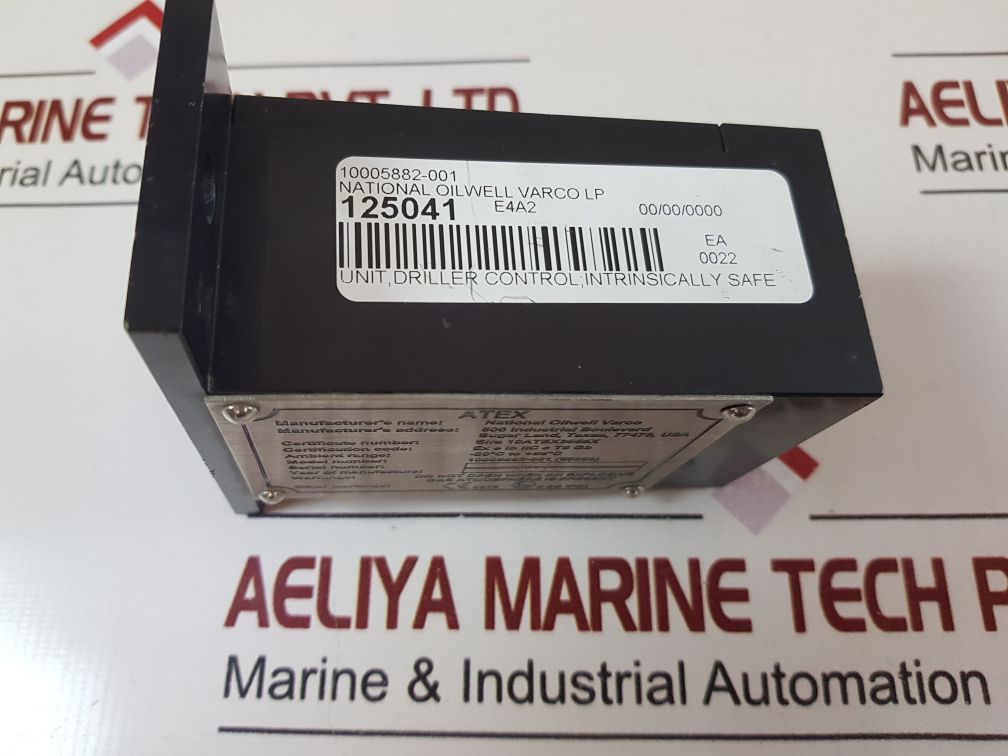 National Oilwell Varco 10005882-001 Driller Control Unit