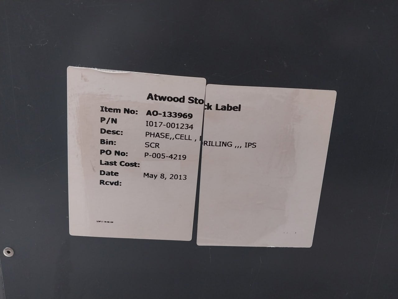 National Oilwell Varco 10505457-001 Rev: 02