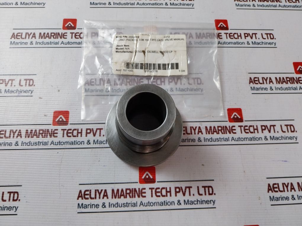 National Oilwell Varco 20358446 Gland Packing 3.06 15K T3Fc Gate Manual Valve