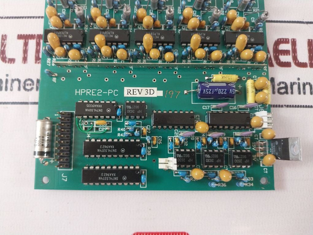 Nautronix Hpre2-pc Rev. 3 Pcb Card