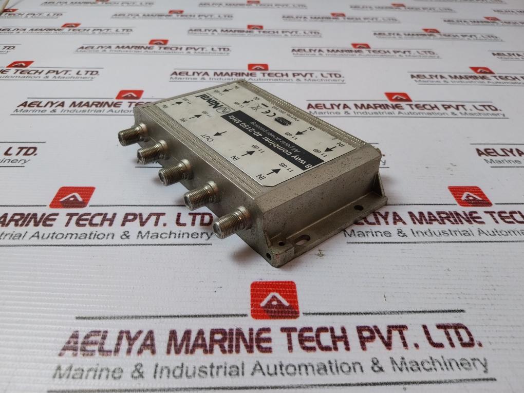 Naval Electronics 250.340 8 Way Combiner 40-2150 Mhz