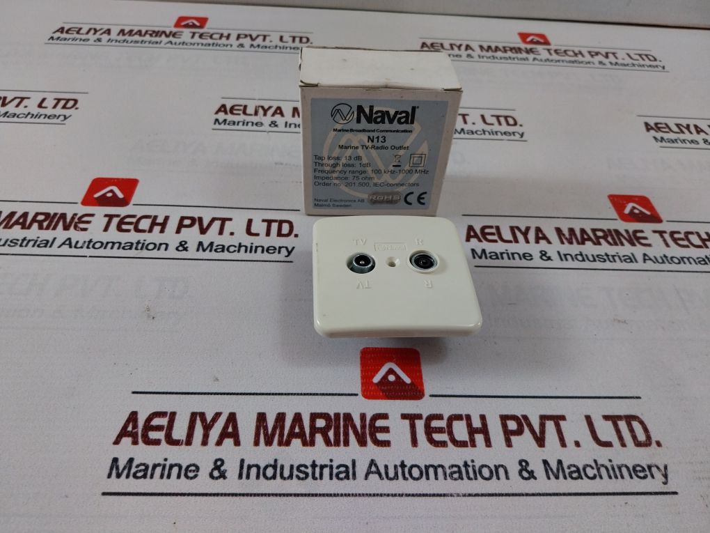 Naval N13 Marine Tv-radio Outlet 100 Khz-1000 Mhz 07.201500
