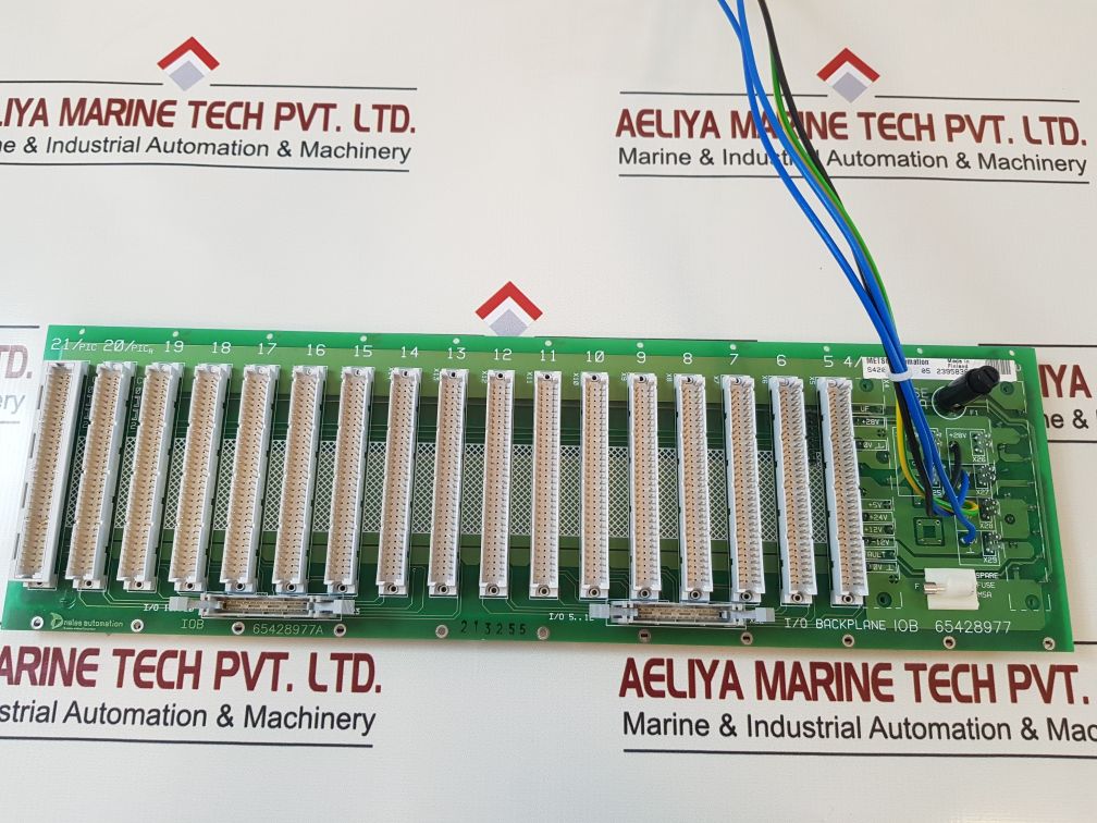 Neles automation s420154 motherboard & i/o backplane iob 65428977