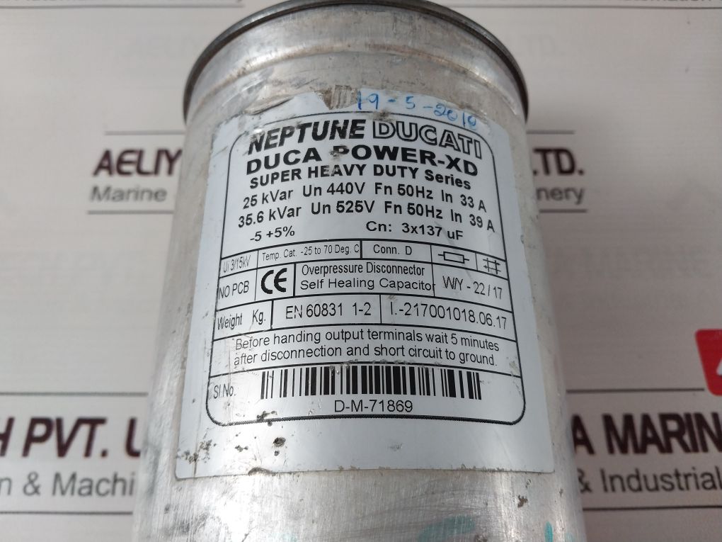 Neptune Ducati Duca Power-xd Capacitor