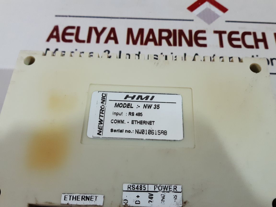 Newtronic Nw-35 Ethernet Input Display