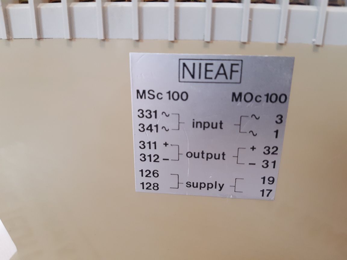 Nieaf Moc10012 Current Transducer 0...5A