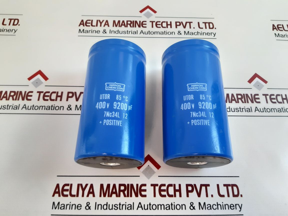 Nippon 7Nc34L Capacitor 400V 9200 µF