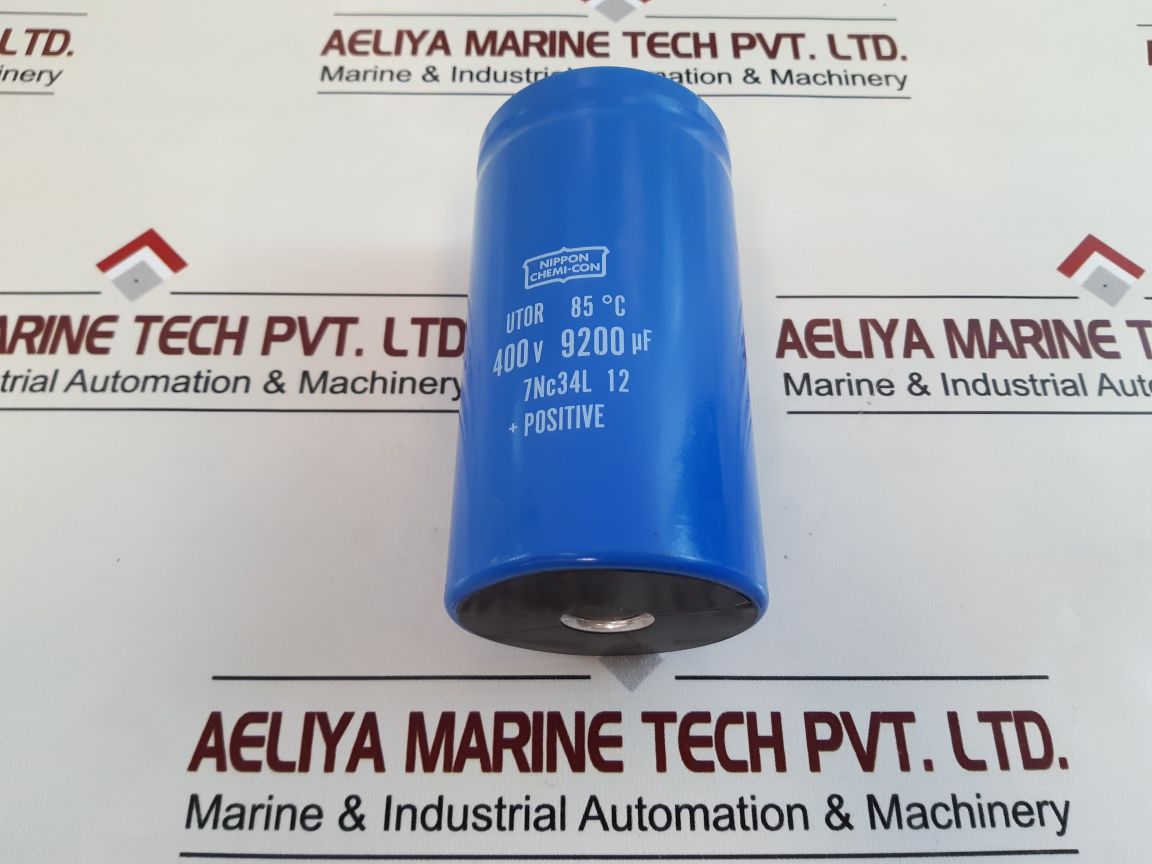 Nippon 7Nc34L Capacitor 400V 9200 µF