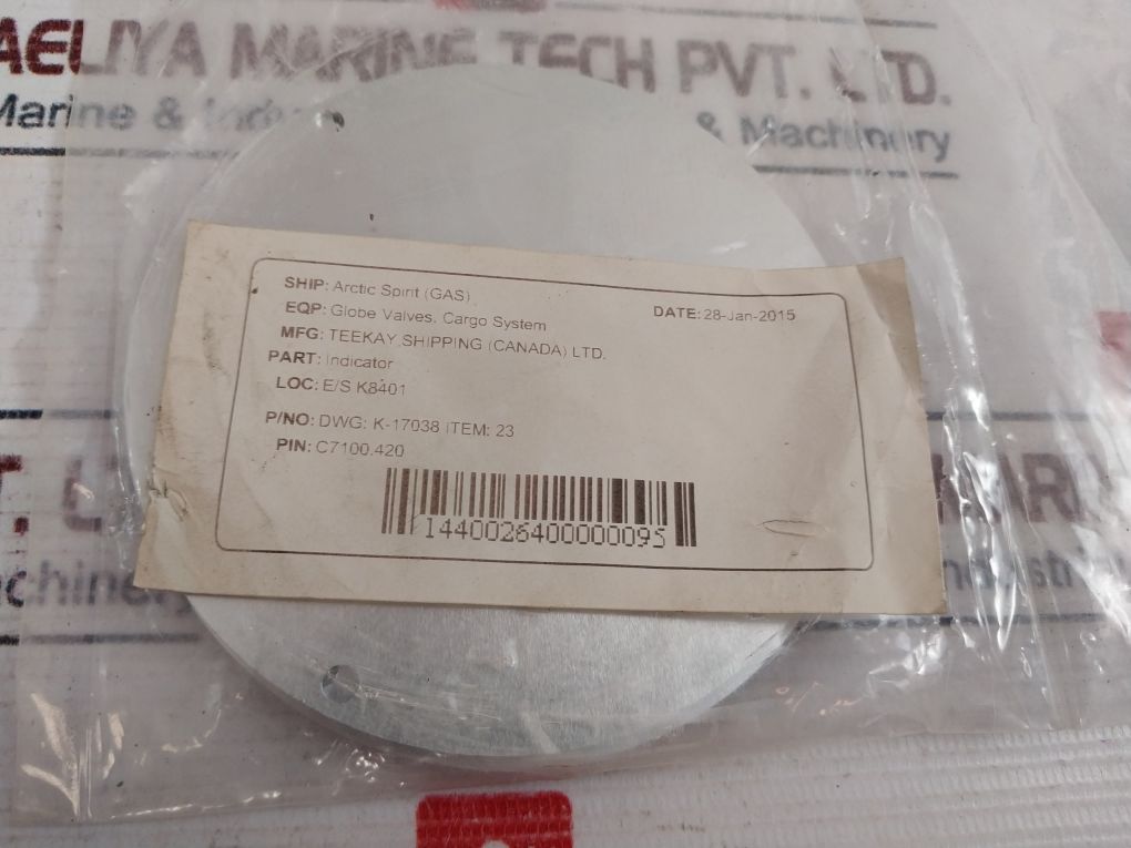 Nippon Gear Dma-a71 Indicator Dial Plate C7100.420