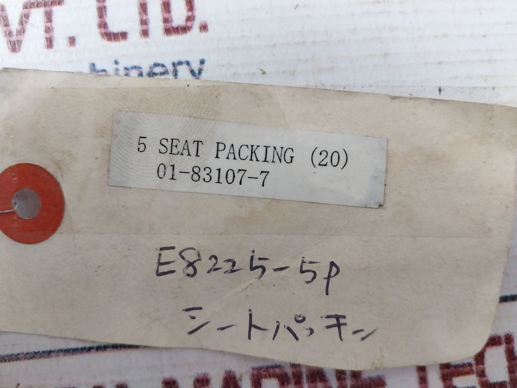 Nippon Pillar 2600Ir-es0-x163 Seat Packing G-8 4.8T