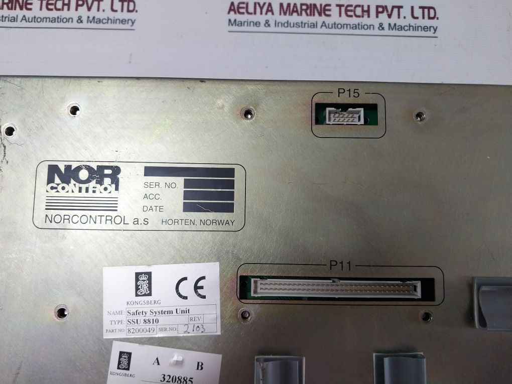 Nor Control Ssu 8810 Safety System Unit 24Vdc
