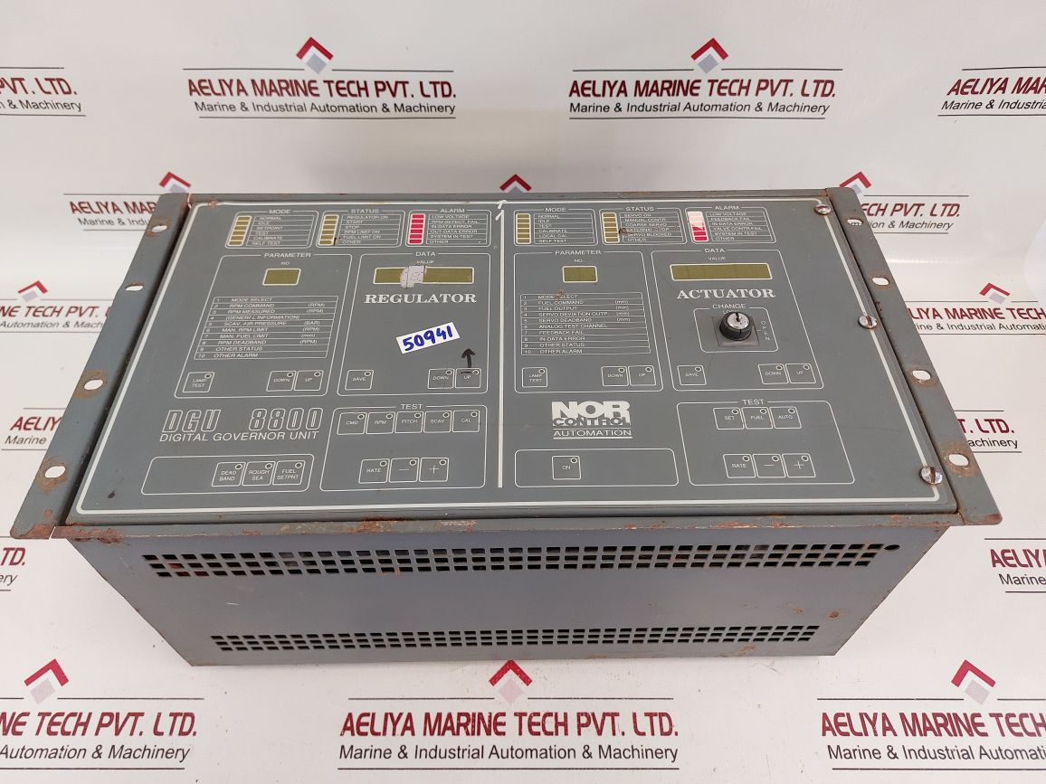 Norcontrol Dgu 8800 Digital Governor Unit
