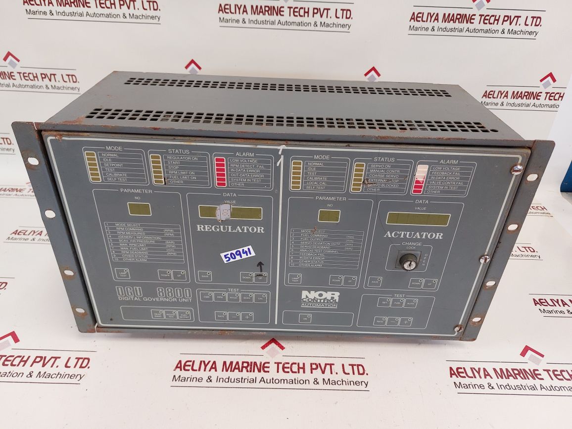 Norcontrol Dgu 8800 Digital Governor Unit