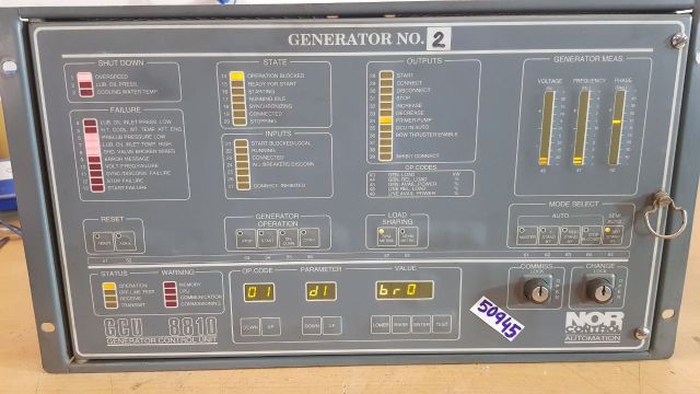 Norcontrol Gcu 8810 Generator Control Unit