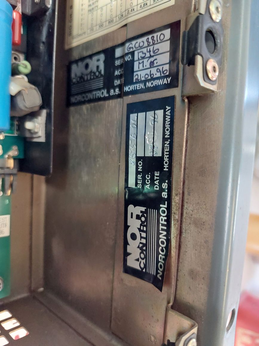 Norcontrol Gcu 8810 Generator Control Unit