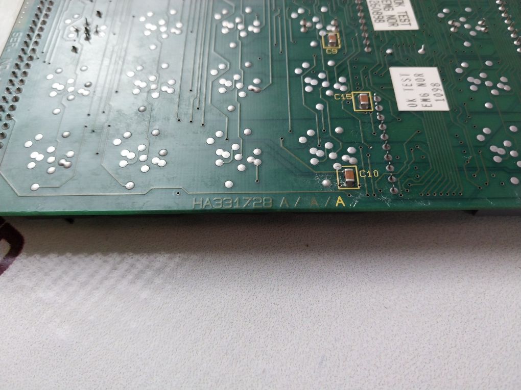Norcontrol Na-1E221, 1E-221.1 Panel Card Ha331728 A/A/A