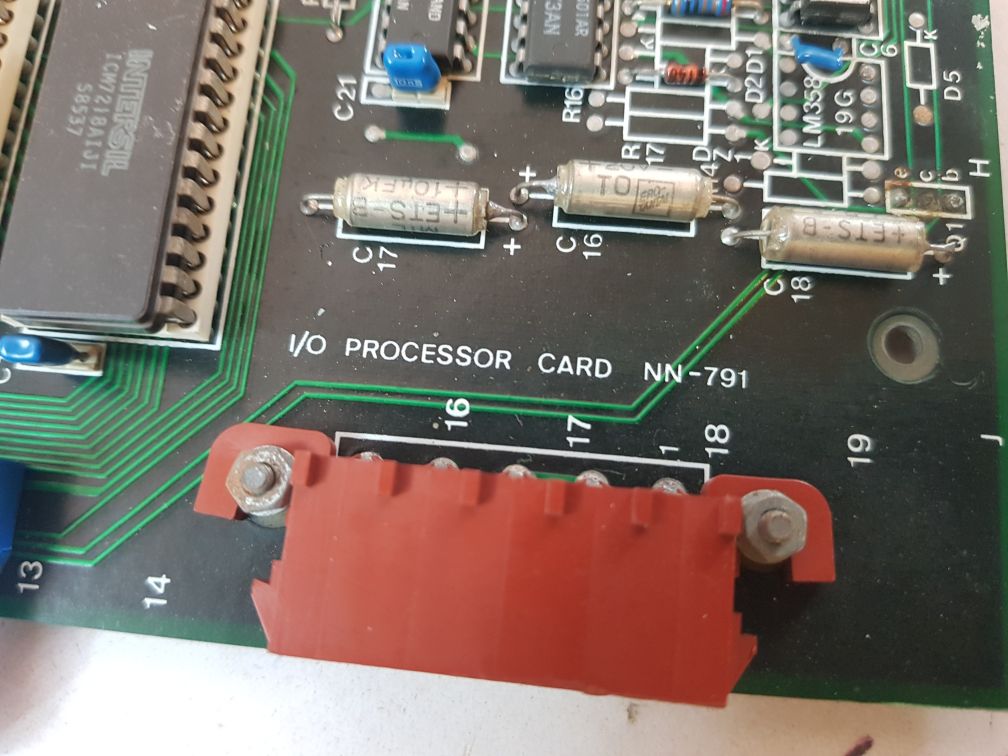 Norcontrol Nn-791 I/O Processor Card Her 100261D