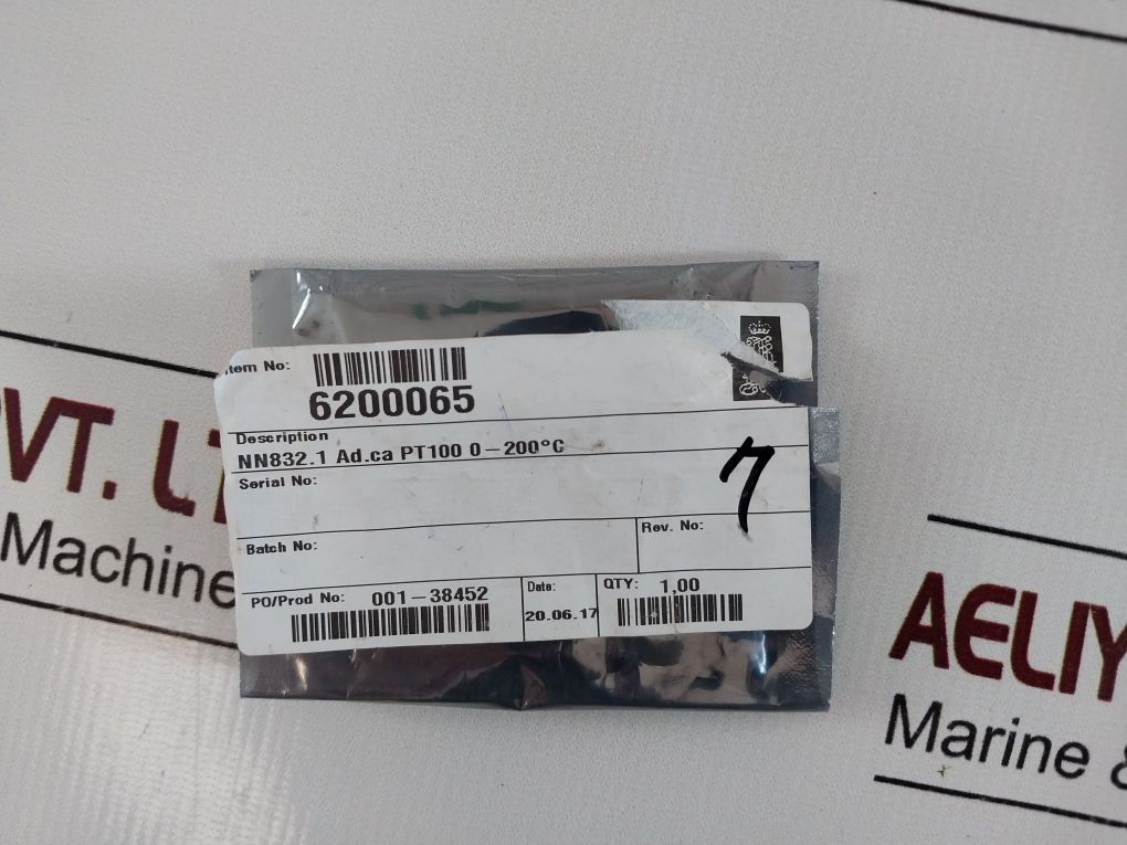 Norcontrol Kongsberg Nn-832.1 Analog Input Adaptor Card Std-3 He-220293E