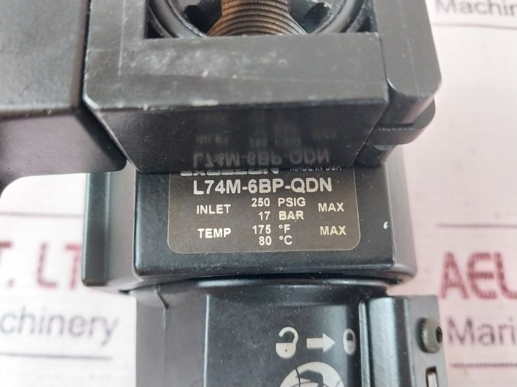 Norgren L74M-6Bp-qdn Excelon Pressure Regulator Lubricator